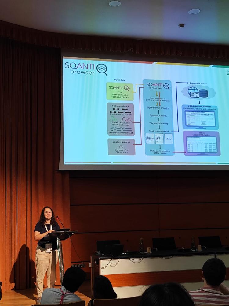Selected talk about SQANTI-browser